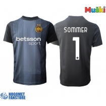 Inter Milan Yann Sommer #1 Golmanski Domaci Dres 2025-26 Kratak Rukav